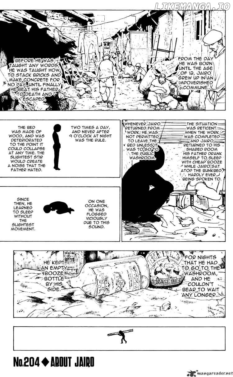 Hunter x Hunter, Chapter 204 image 01